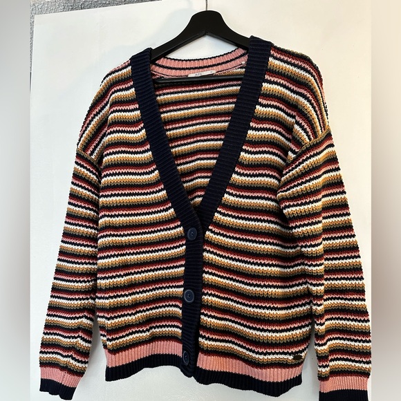 edc ESPRIT striped v-neck cardigan - Picture 2 of 9